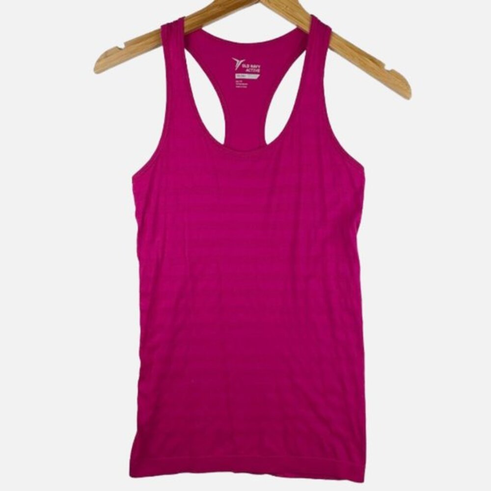 Old Navy Active Go-Dry Pink Racerback Tank Top